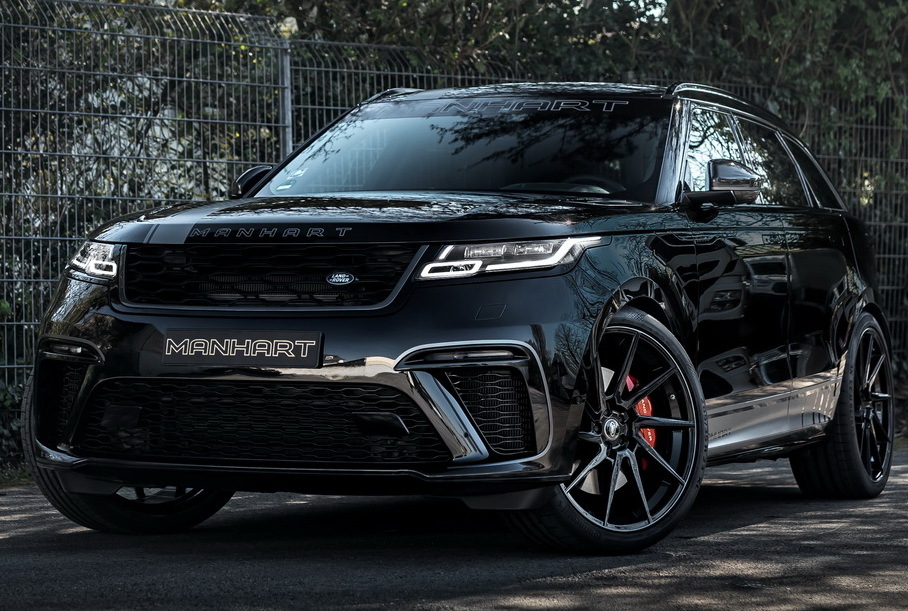 Кроссовер Range Rover Velar форсировали до 600 лошадиных сил