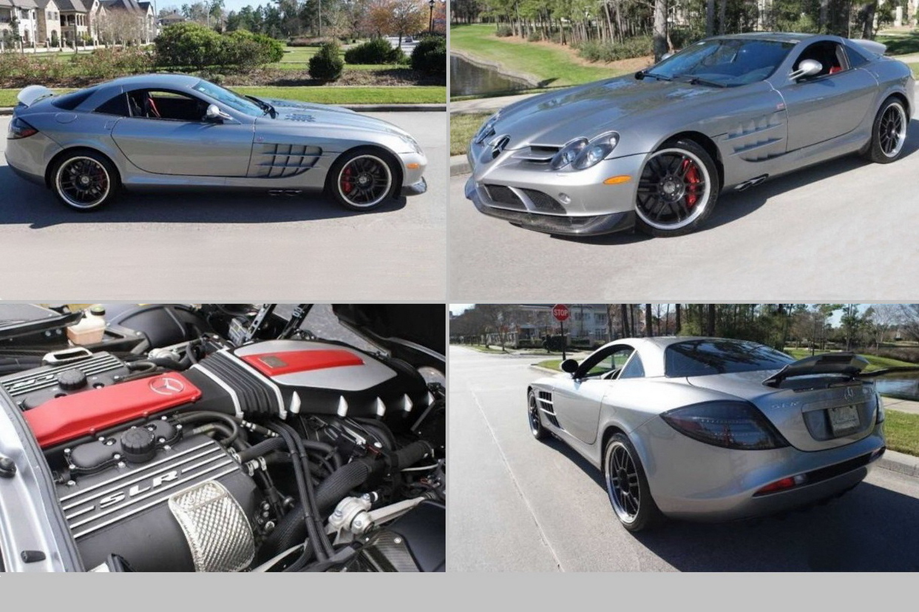 В США пустили с молотка Mercedes-Benz SLR McLaren Майкла Джордана