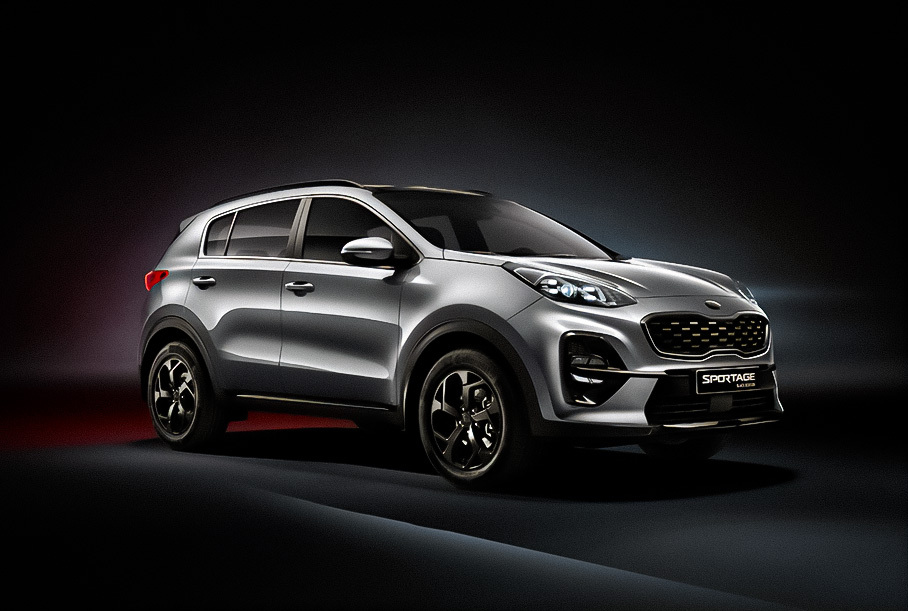 В России начались продажи «черного» Kia Sportage