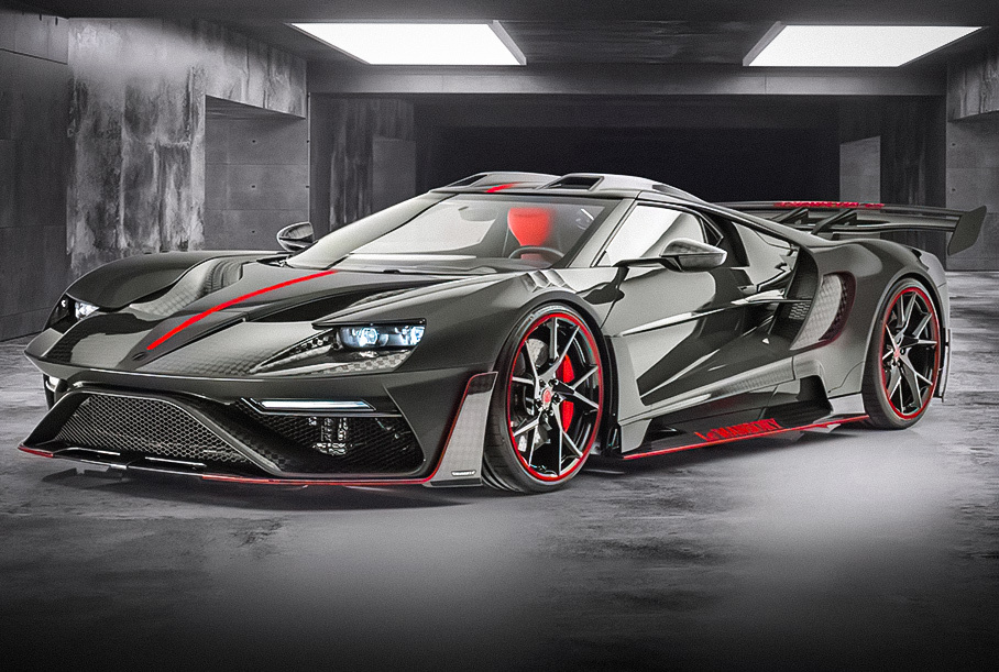 Mansory представила 710-сильный Ford GT с кузовом из карбона