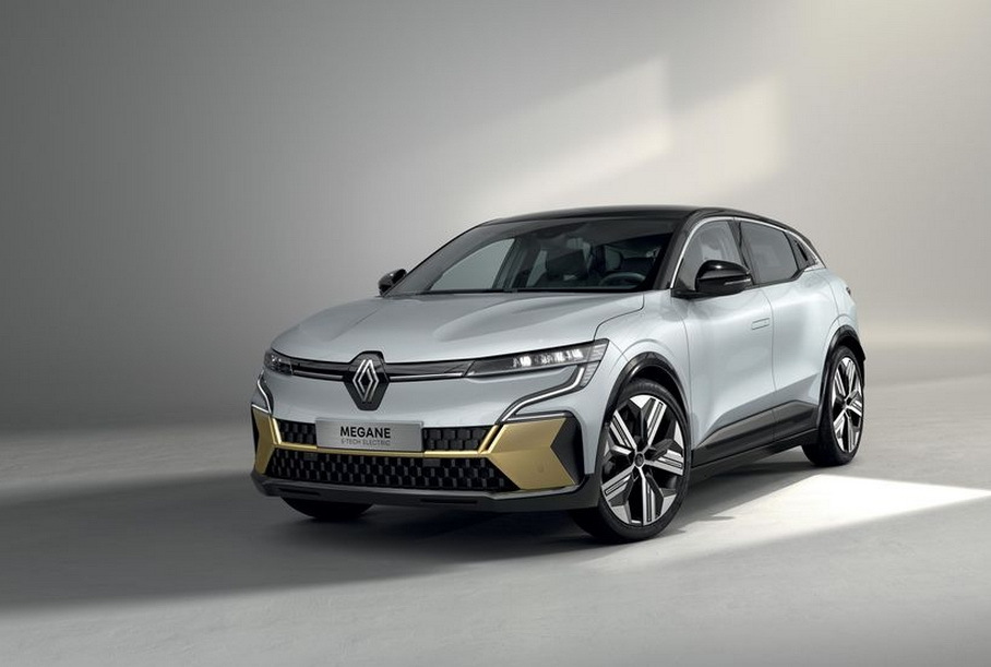 Электрокроссовер Renault Megane отличился эффектным интерьером