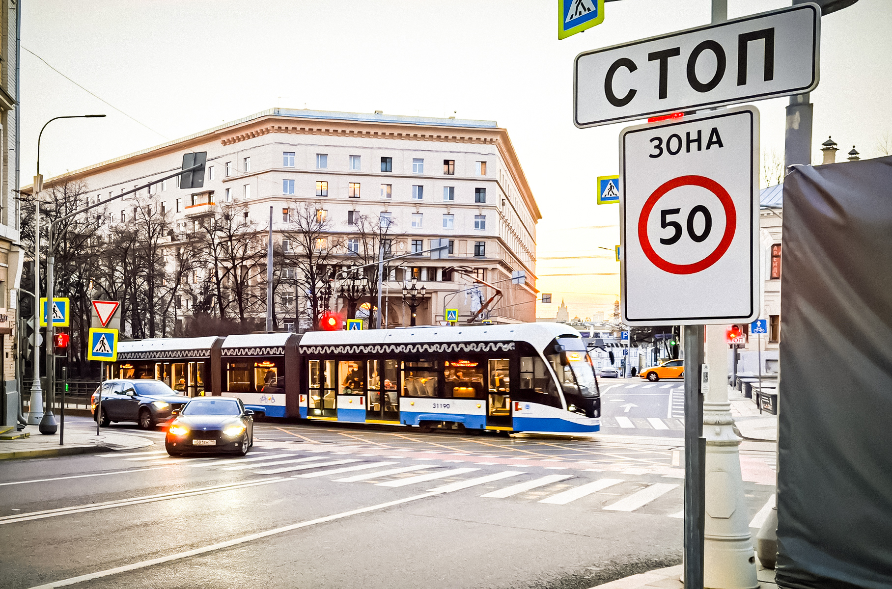 В Москве продолжают снижать скоростной лимит. На очереди Бульварное кольцо