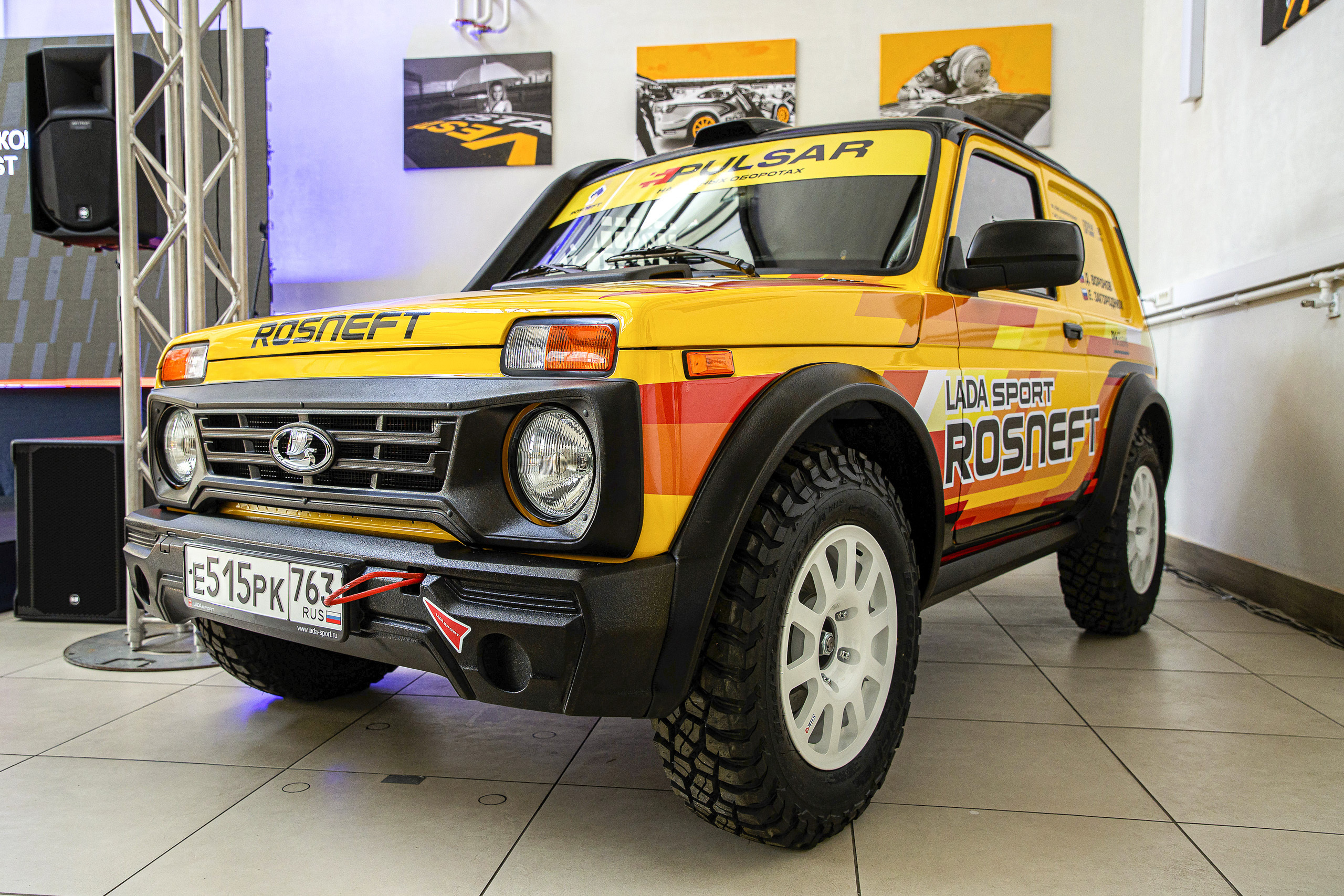 Гоночная Niva Raid и другие сюрпризы от Lada Sport