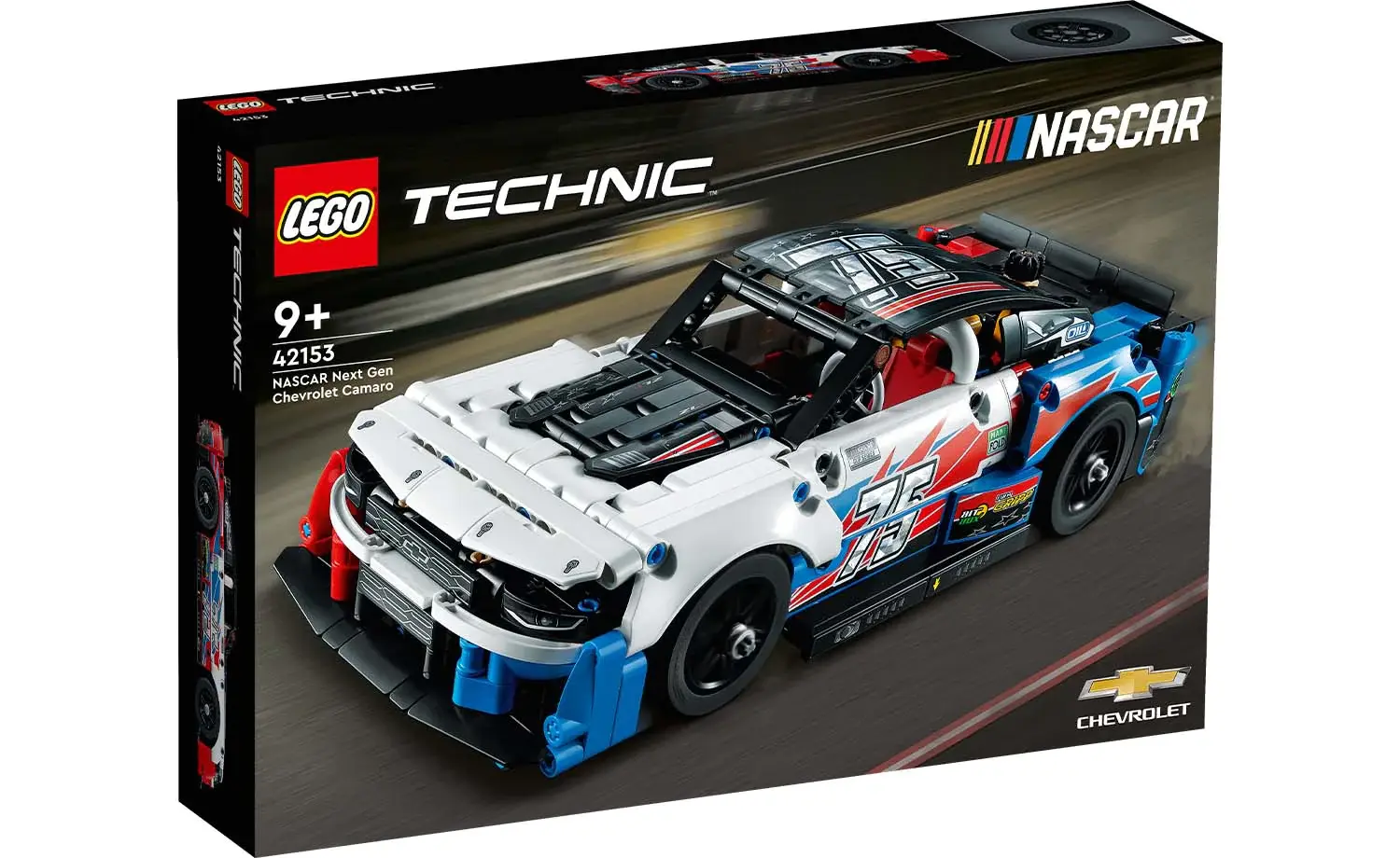 Компания Lego выпустила конструктор гоночного Chevrolet Camaro ZL1 NASCAR Next Gen