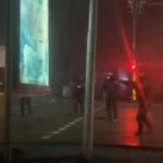 Видео с центральной площади Алматы в Казахстане