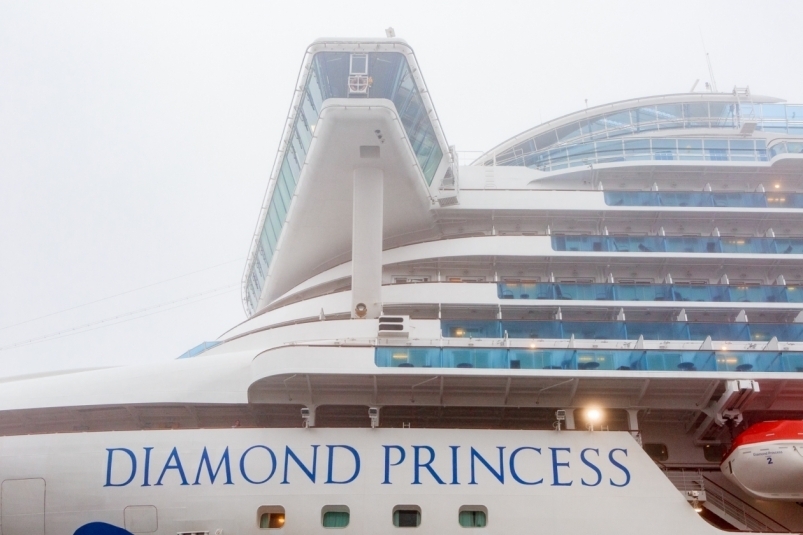 Россиянка заразилась коронавирусом на лайнере Diamond Princess в Японии