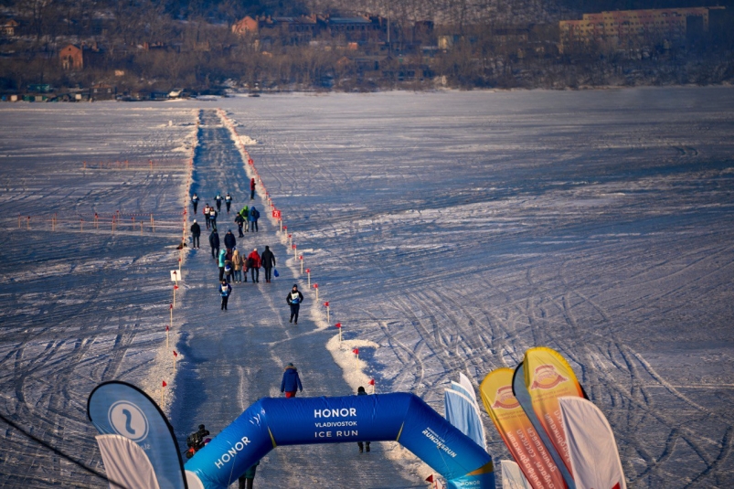 HONOR Vladivostok Ice Run: в февральском забеге примут участие спортсмены со всего мира