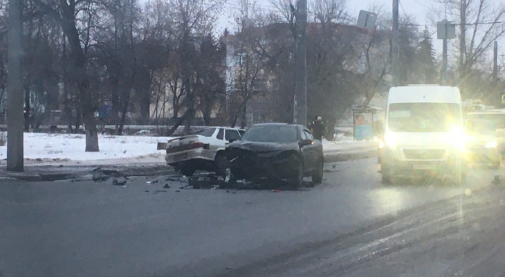 ГИБДД сообщила подробности массового ДТП на улице Гагарина