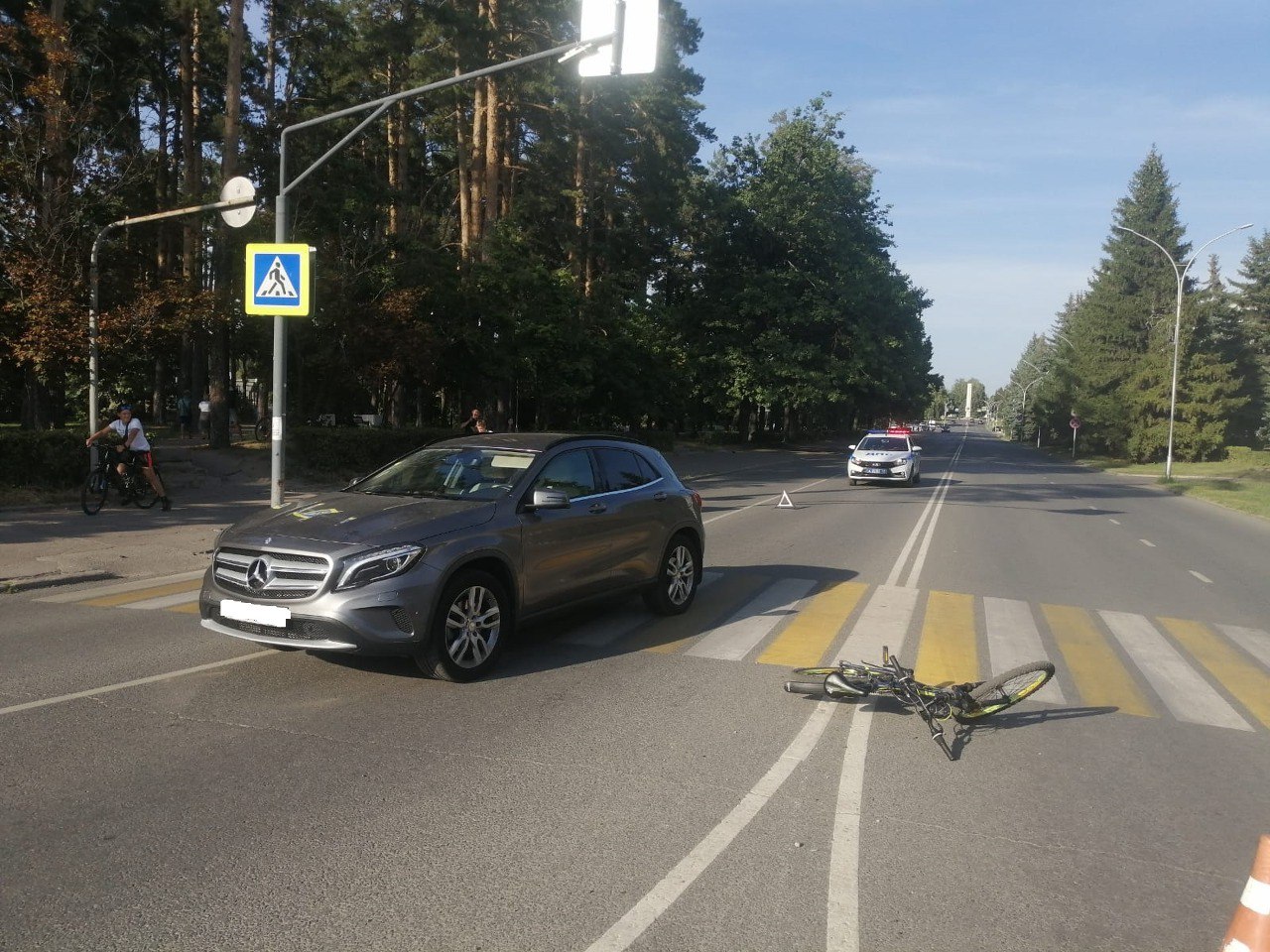 В Заречном автоледи сбила подростка на велосипеде