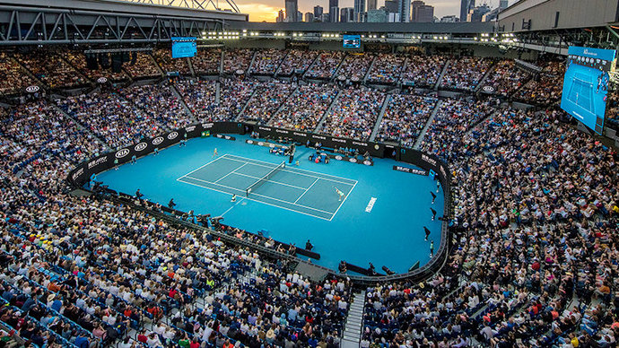 Организаторы Australian Open рассчитывают на привлечение 400 тысяч болельщиков