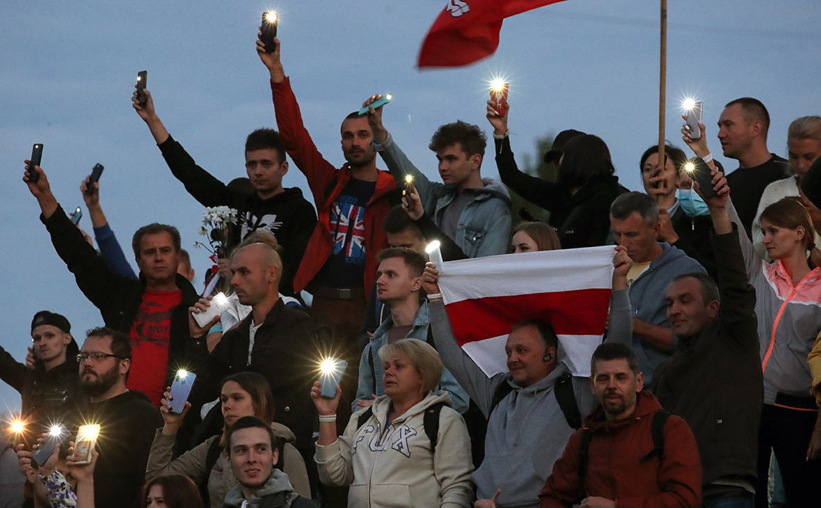 Хроника первой недели протестов в Белоруссии. Главное