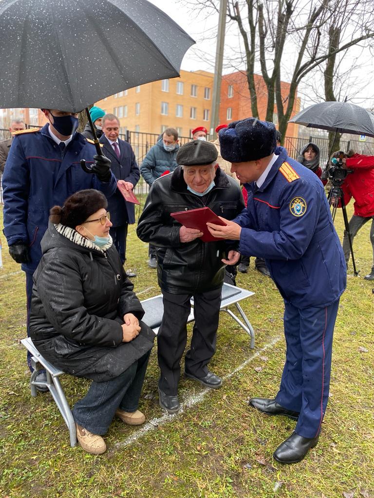 «Лица Победы». В Смоленске открыли граффити с изображением ветерана войны