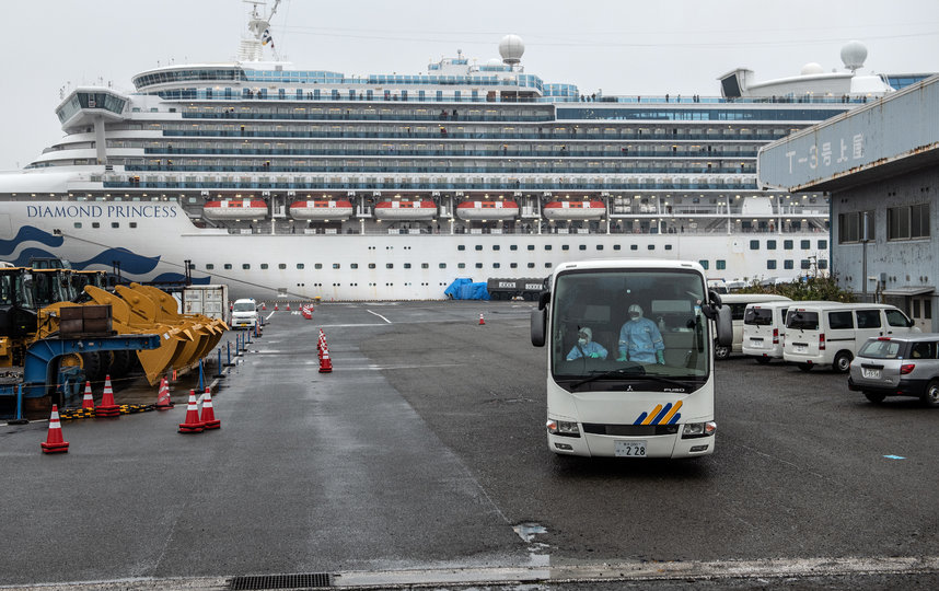 Ещё у двоих россиян с круизного лайнера Diamond Princess обнаружили коронавирус