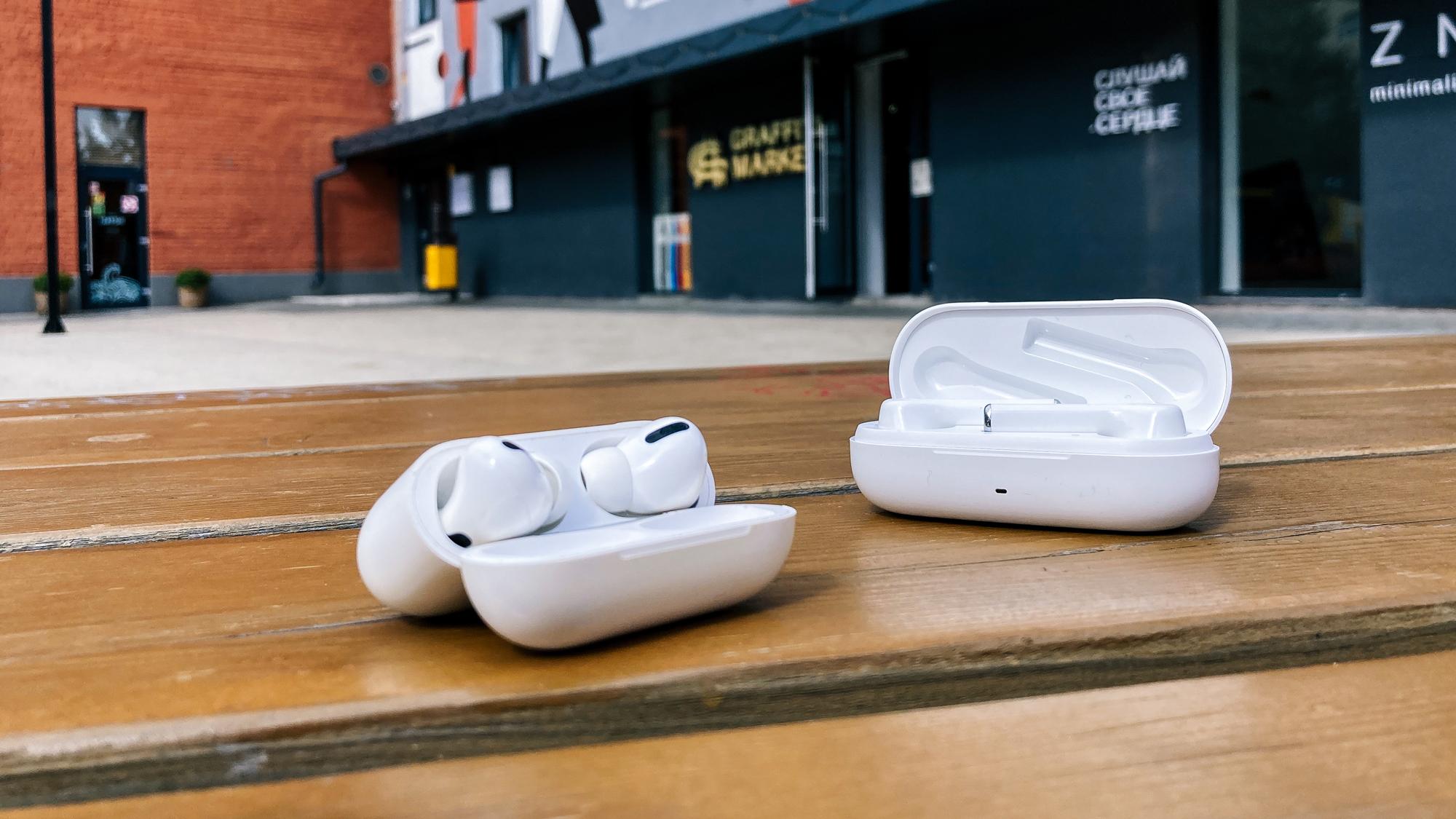 Сравнили AirPods Pro и Huawei FreeBuds 3i. Дешёвые наушники лучше как минимум по одному параметру