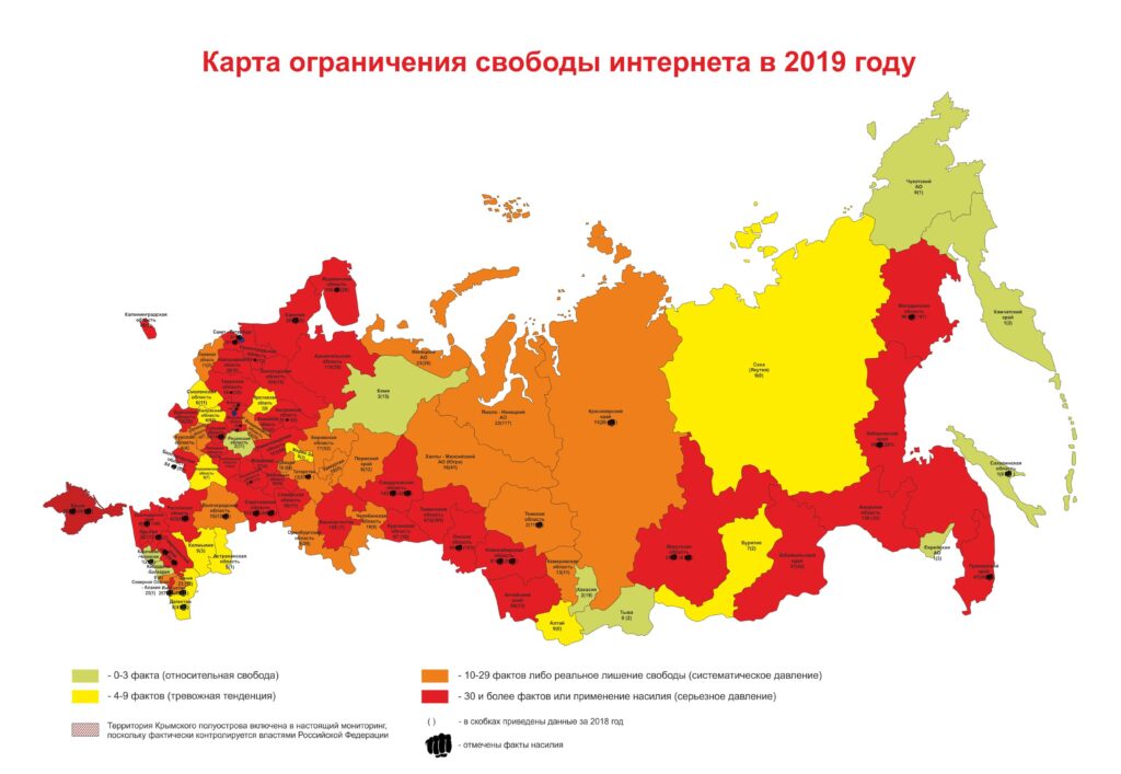 В 2019 году власти впервые опробовали шатдауны в интернете для борьбы с оппозицией