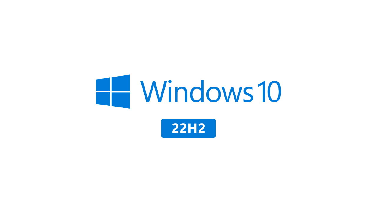 Состоялся релиз Windows 10 2022 Update (версия 22H2)