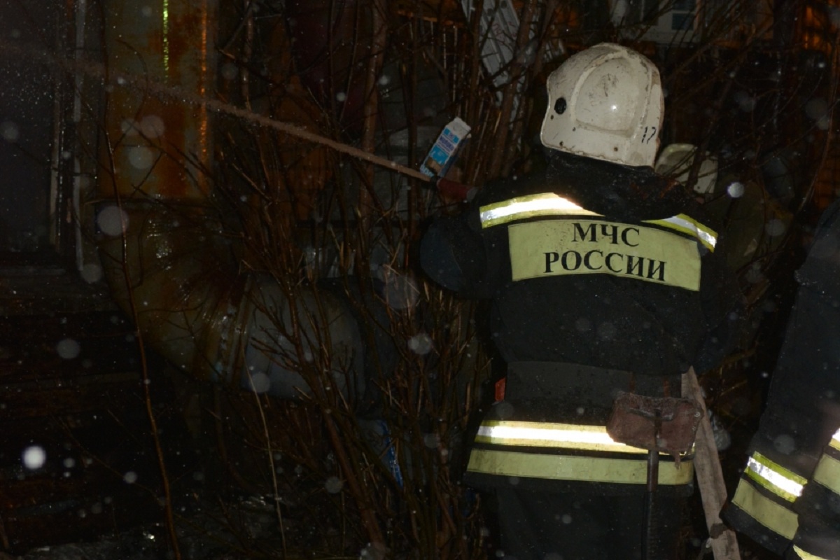 В Твери мужчина погиб на пожаре