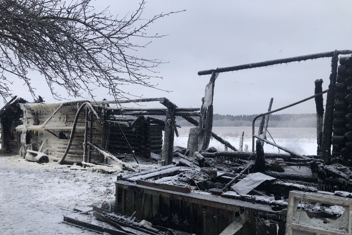 Пожар в частном доме в Тверской области унёс жизнь 84-летней пенсионерки