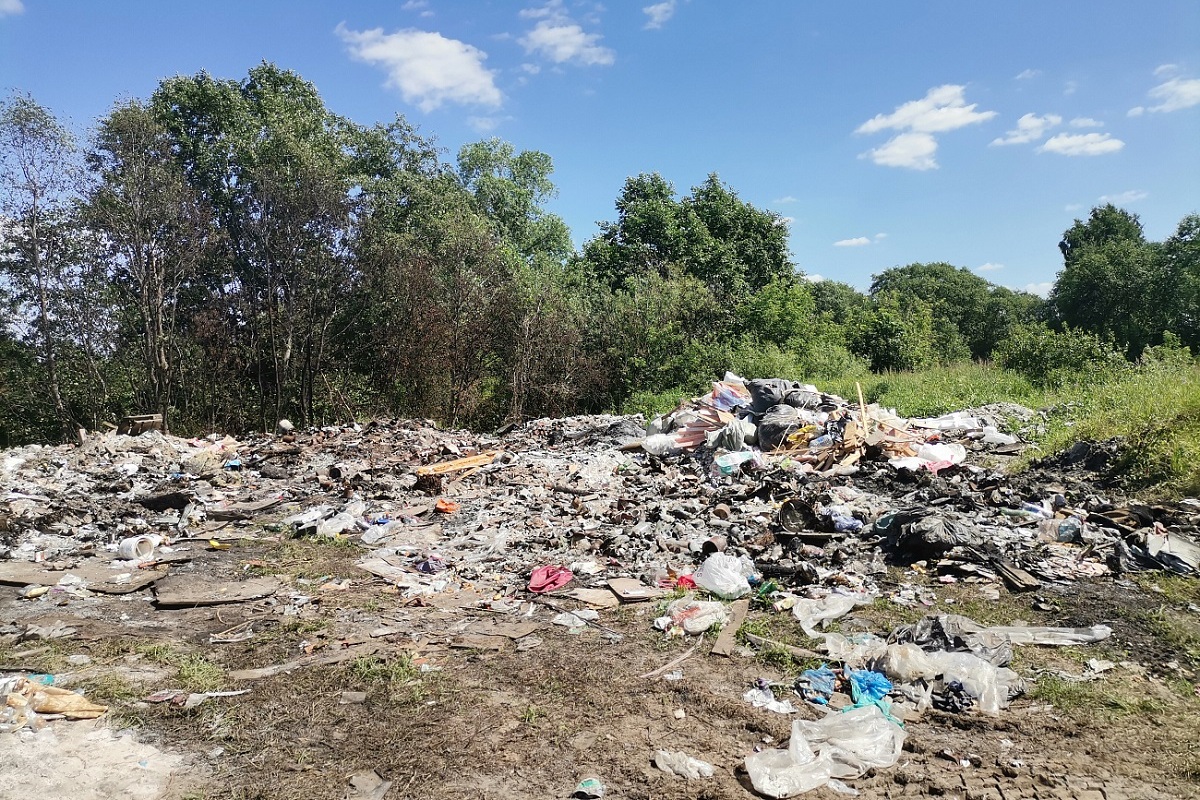 Под Тверью ликвидировали крупную несанкционированную свалку