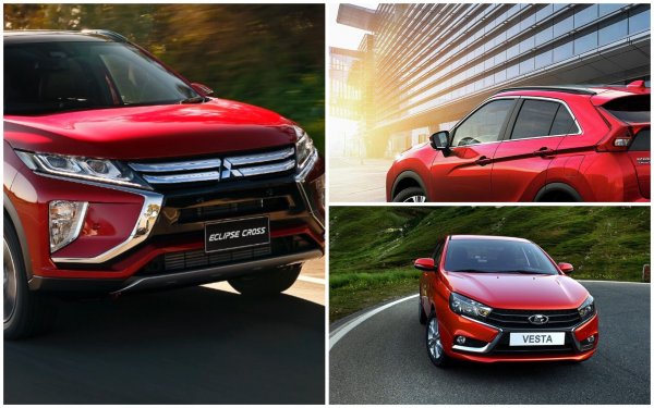 «Это что, Z-образная Веста?» Mitsubishi Eclipse Cross «зарядился и опижонился», но готов сразиться с LADA Vesta