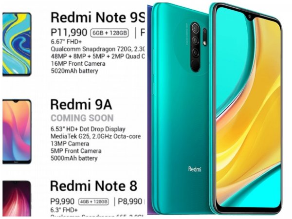 Xiaomi раскрыли характеристики Redmi 9А