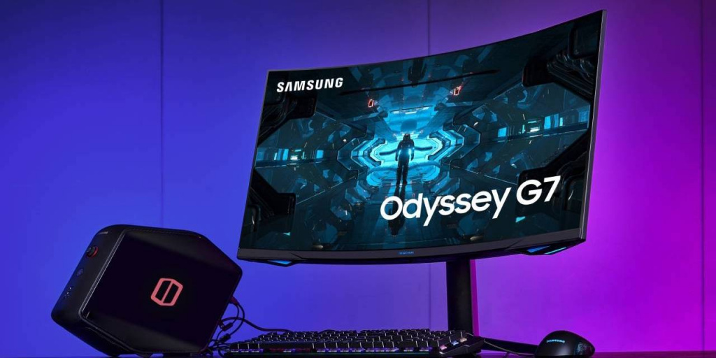 Samsung выпустила игровые мониторы Odyssey G7