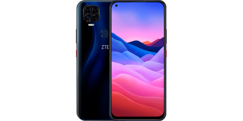 В России представлен смартфон ZTE Blade V2020 с большим экраном и квадрокамерой