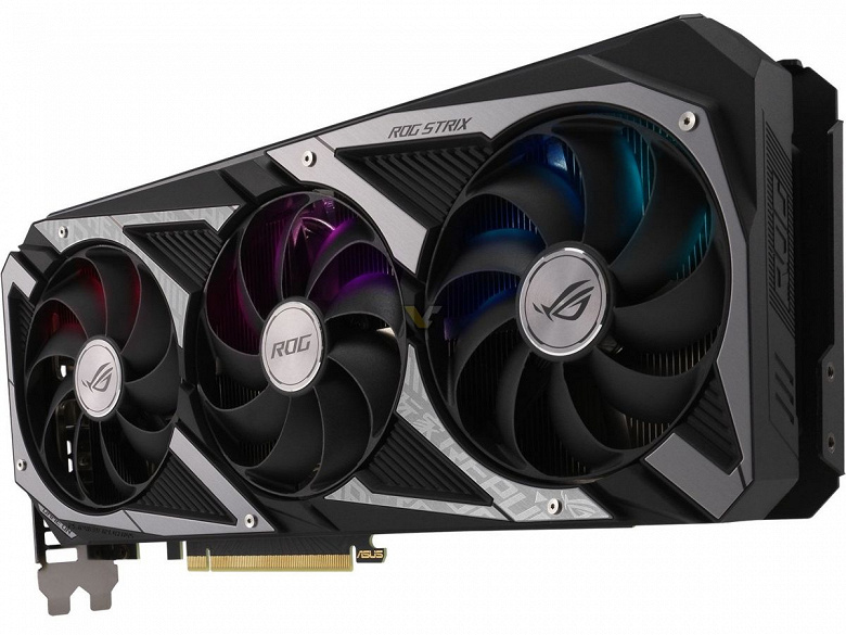 Представлена видеокарта Asus GeForce RTX 3060 ROG Strix