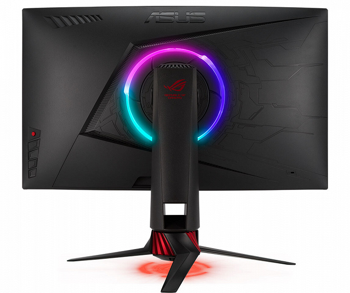 Монитор Asus ROG Strix XG27WQ поддерживает частоту обновления 165 Гц