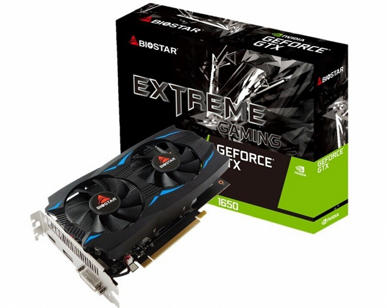 Biostar расширяет линейку видеокарт Extreme Gaming двумя моделями серии GeForce GTX 16