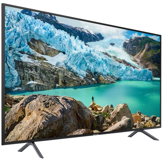 Телевизор Samsung 43” UHD 4K Smart TV RU7170 Series 7: диагональ 43 дюйма, разрешение 4K Ultra HD, поддержка HDR