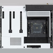 Материнская плата NZXT N7 B550 на чипсете AMD B550: стильный черно-белый дизайн, огромное количество портов, управление через единую утилиту