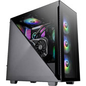 Корпус Thermaltake Divider 300 TG ARGB: оригинальная боковая панель, вентиляторы с регулируемой подсветкой и нерегулируемыми оборотами