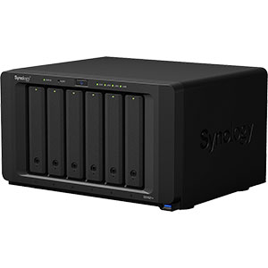 Сетевой накопитель Synology DS1621+ на шесть отсеков, со слотами M.2 и PCIe