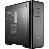 Корпус Cooler Master MasterBox CM694: 2 отсека 5,25”, можно установить 6 накопителей 3,5”, а также большие видеокарты