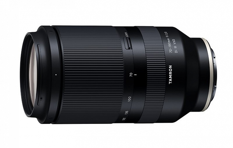 На следующей неделе будет представлен объектив Tamron 70-180mm F/2.8 Di III VXD с креплением Sony E