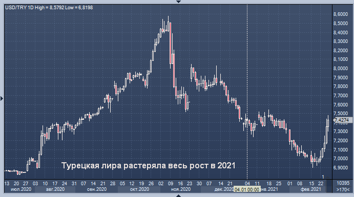 Турецкая лира сводит на нет годовую прибыль после ...