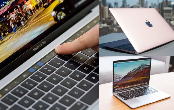 Touch Bar вместо MacBook 12': Apple обновила линейку ноутбуков