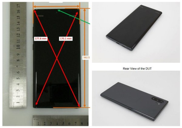 Без наушников и карт памяти: в Сеть «слили» характеристики Galaxy Note 10+