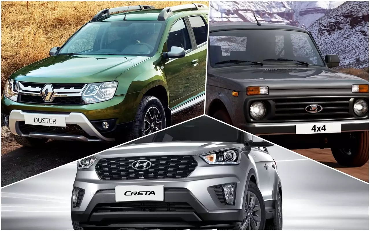 Lada 4x4, Hyundai Creta и Renault Duster: что дешевле в эксплуатации?