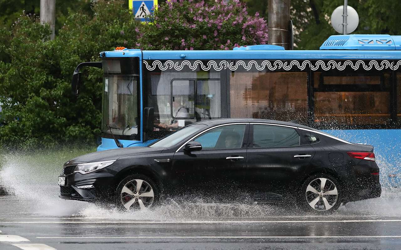 В ПДД пропишут порядок остановки автомобиля перед общественным транспортом