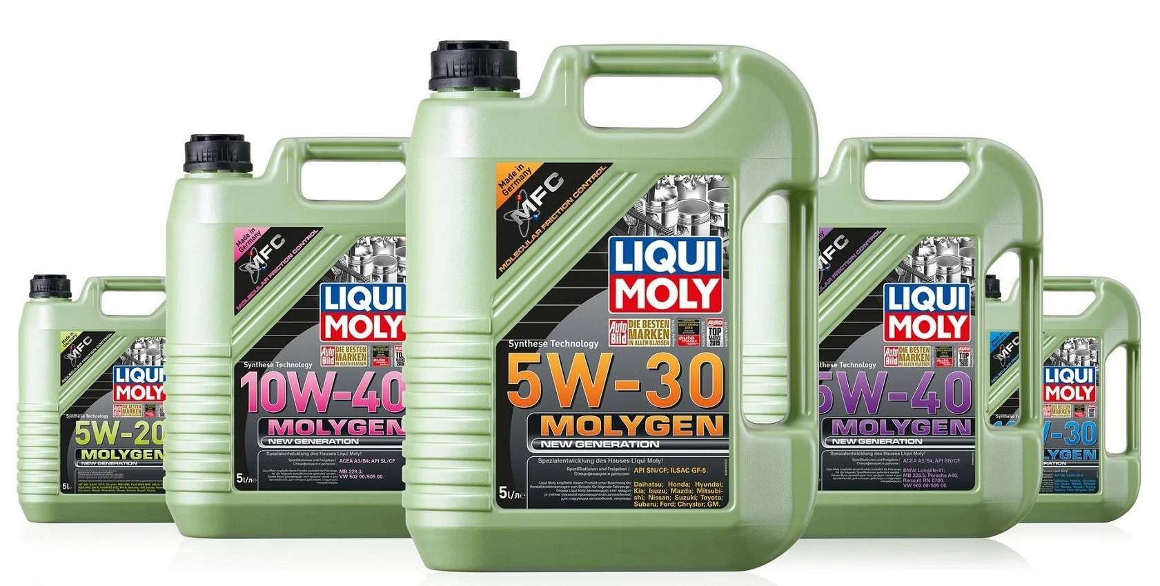 Почему масла LIQUI MOLY MOLYGEN превосходят требования автопроизводителей