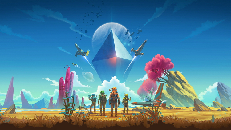 В No Man's Sky появился странный «живой» корабль