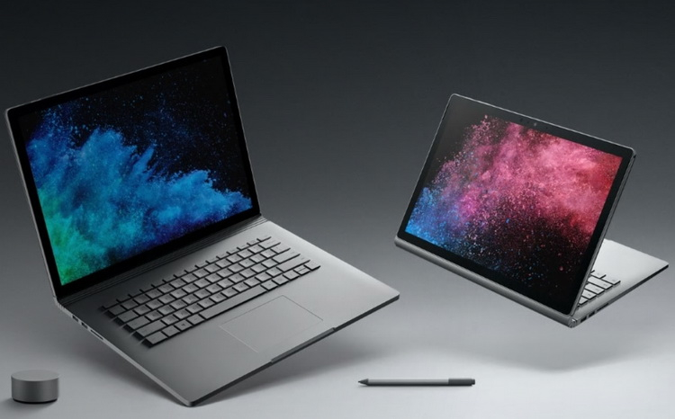 Microsoft скоро должна представить гибридные рабочие станции Surface Book 3