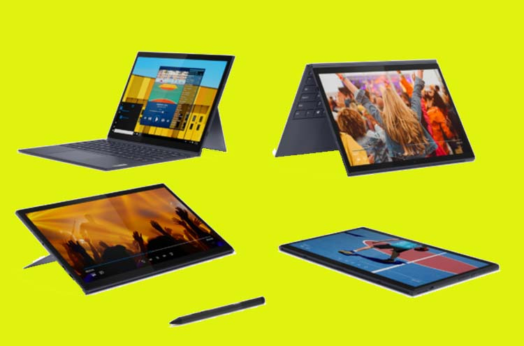 Планшет Lenovo Yoga Duet 7i поставляется с цифровым пером Lenovo E-Color с распознаванием цвета