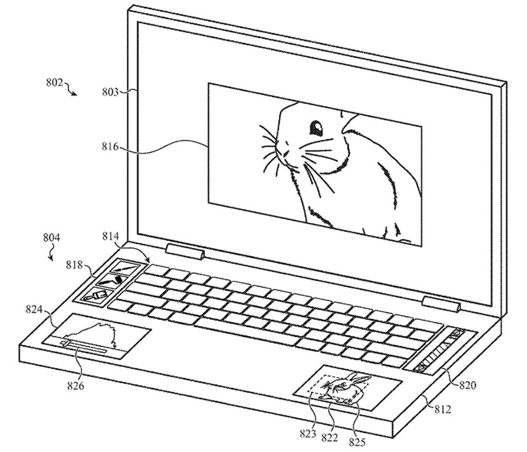 У Apple может появиться ноутбук с пятью дисплеями