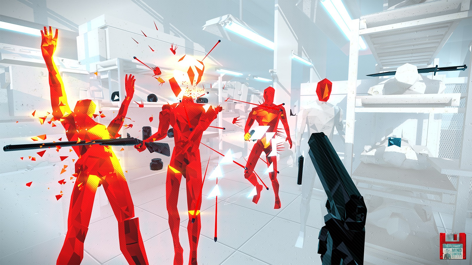 Superhot: Mind Control Delete выйдет 16 июля и достанется бесплатно покупателям оригинальной игры