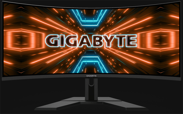 Игровой монитор GIGABYTE G34WQC имеет соотношение сторон 21:9