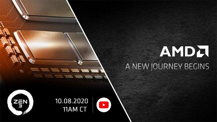 Сегодня — презентация AMD Zen 3. Ждём информации о производительности, характеристиках и ценах процессоров Ryzen 5000