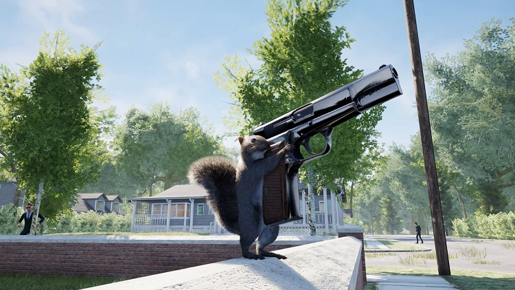 Разработчик симулятора белки-убийцы Squirrel with a Gun черпал вдохновение из Yakuza и Shadow of the Colossus